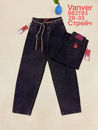 Джинсы Vanver B82193 navy - делук