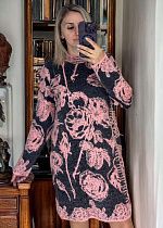 Платье Ekvato 26280 grey-pink - делук