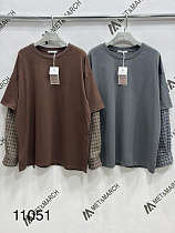 Свитер Met&March 11051 brown - делук