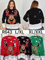 Свитер Anne-Kiss Me R643 mix - делук