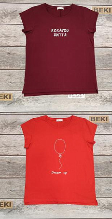 Футболка Samo 37045-2 wine - делук