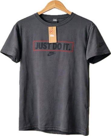 Футболка Shoptime S1066 d.grey - делук