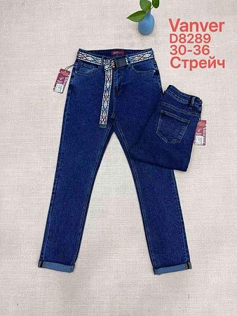 Джинсы Vanver D8289 blue - делук