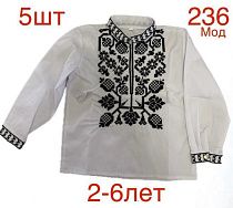 Вышиванка Надийка 236-1 white - делук