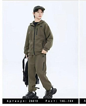 Костюм Спорт Delfinka 26610 khaki - делук