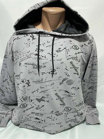 Худи Sabihina SB1579 grey - делук