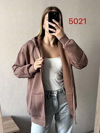 Кофта Спорт Fsn 5021 brown - делук