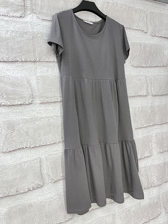 Платье Karon 7580 grey - делук