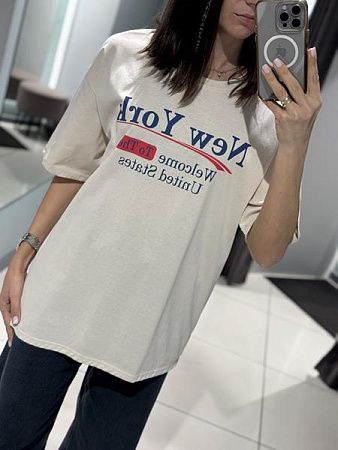 Футболка Comod 1678-2 l.beige - делук