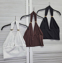 Топ Nefertiti 021 white - делук