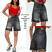 Шорты Jeans Style 4877 black - делук