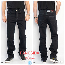Джинсы God Baron 8864 black - делук