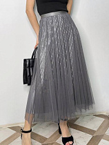 Юбка Kosta 9263 grey - делук