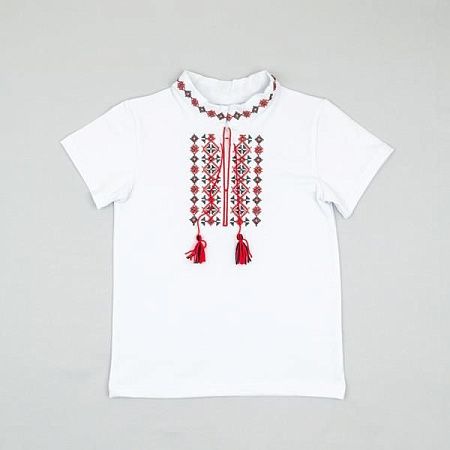 Вышиванка Webi 15-11-8 white - делук