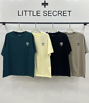 Футболка Little Secret 500315 khaki - делук