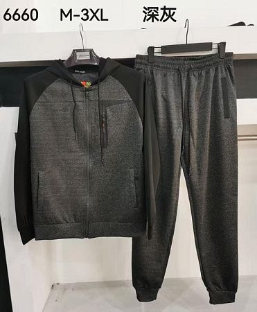 Костюм Спорт Vanda 6660 grey (M-3XL) - делук