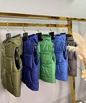 Жилетка Delfinka 534 khaki - делук