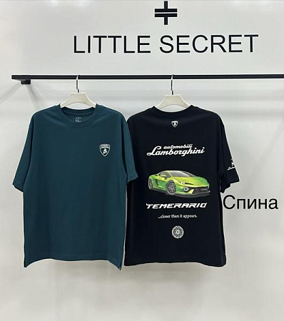 Футболка Little Secret 500315 black - делук