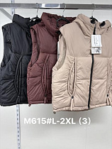 Жилетка Jacket M615 black - делук