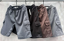 Шорты Shon S3073 l.grey - делук