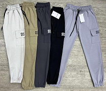 Штаны Спорт Mmz 294-2 l.grey - делук