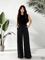 Штаны Спорт Loren 733 black - делук