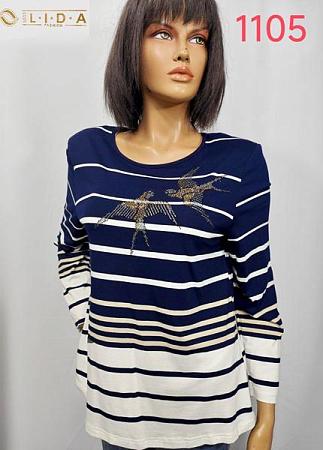 Свитер Lida 1105 blue - делук