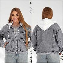 Куртка Liana Denim 341 grey - делук