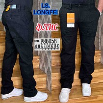 Джинсы God Baron F8605B black - делук