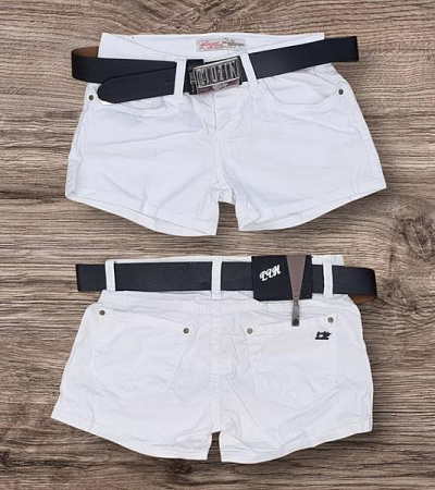 Шорты Maxim Jeans 2044 white - делук