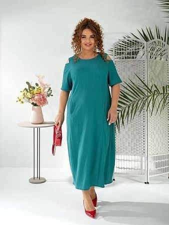 Платье Arina 2422 l.blue - делук