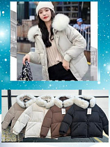 Куртка Шаолинь K7888 beige - делук