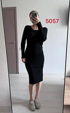Платье Fsn 5057 black - делук