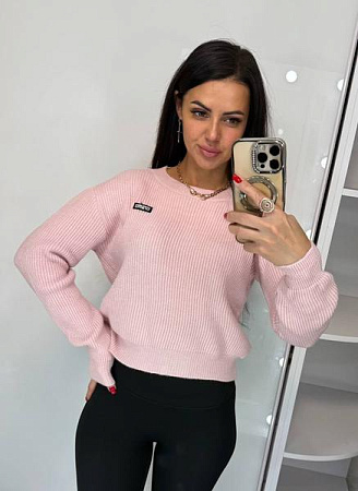 Свитер Lora LR843 pink - делук