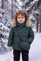 Куртка Delfinka 8602 green - делук
