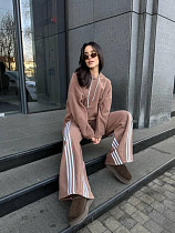 Костюм Спорт Arina 1673 brown - делук