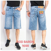 Шорты God Baron 1698 l.blue - делук