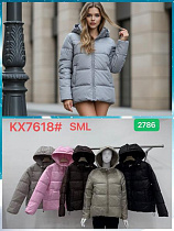 Куртка Dorimodes KX7618 brown - делук