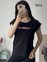 Футболка Fsn 7014 black - делук