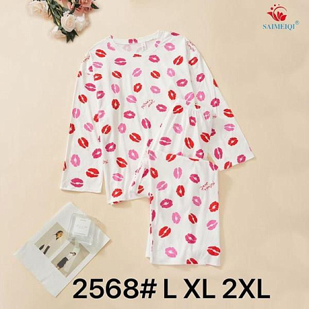 Пижама Saimeiqi 2568 white - делук