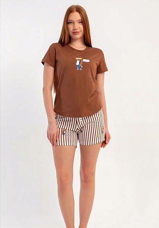 Пижама Trikotag T94 brown - делук