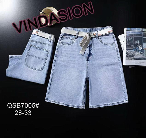 Шорты Lili QSB7005 l.blue - делук