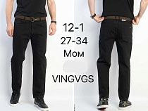 Джинсы Vingvgs 12-1 black - делук