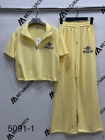 Костюм Спорт Met&March 5091-1 yellow - делук