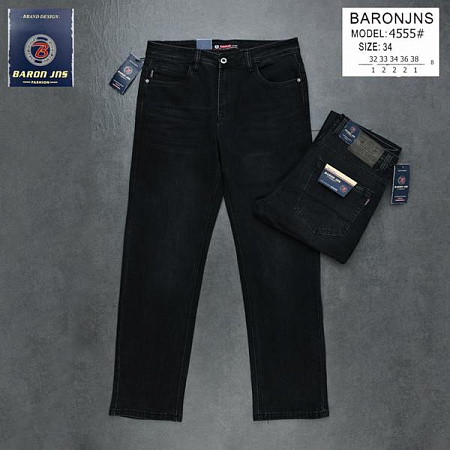Джинсы God Baron 4555 black - делук