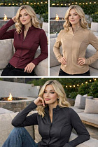 Кофта Arina 8077 d.grey - делук