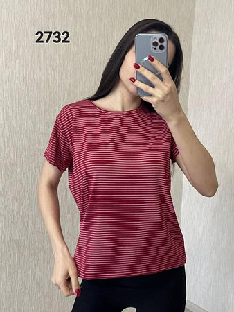 Футболка Fsn 2732 wine - делук