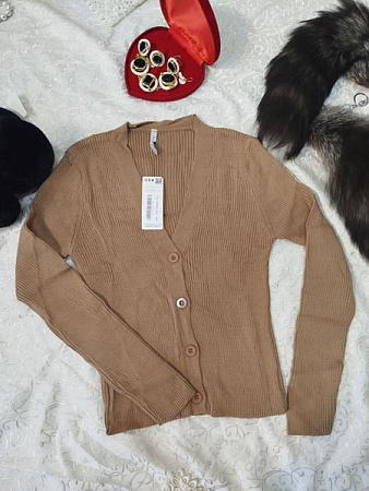 Кардиган Liza Brend 3135 l.brown - делук