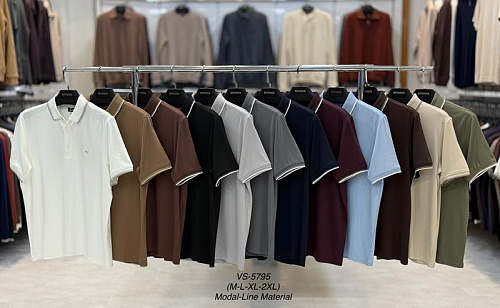 Футболка Vip Stendo 5795 d.beige - делук