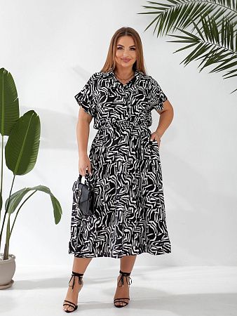 Платье Oska 705 black - делук